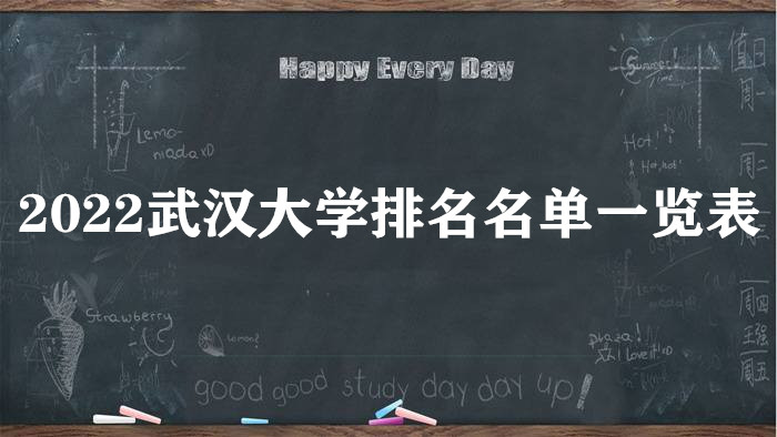 武汉的大学有哪些 2022武汉大学排名名单一览表（校友会版）-广东技校排名网