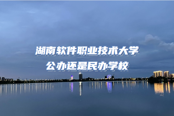 湖南软件职业技术大学公办还是民办（附湖南专科院校一览表）-广东技校排名网