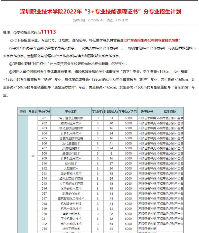 廣東3+院校招生計劃最多的學校前十排名-1