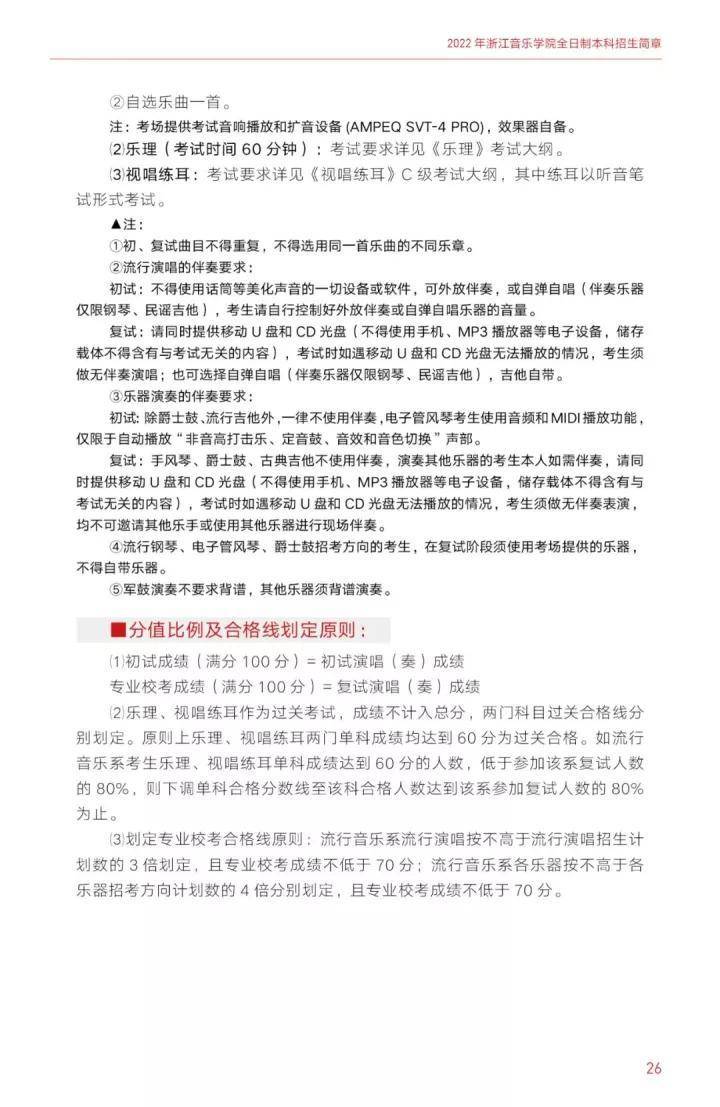 如何考入浙江音乐学院（附：近年录取分数线）-1